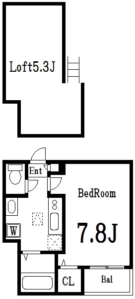 ブライティア平井  間取り