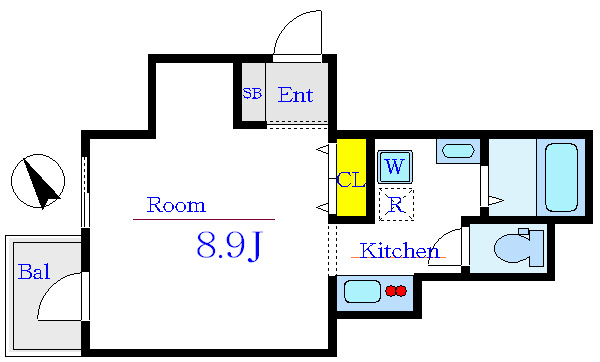 アーバイル日本橋小伝馬町 間取り