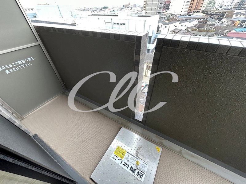 ルーブル五反野弐番館 ベランダ