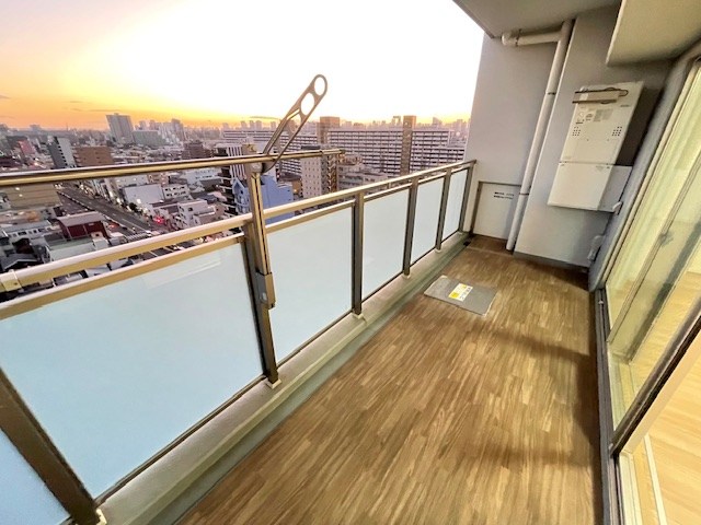 クリオ大島サザンプレイス ベランダ