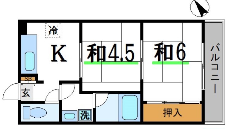 エルジーナ柴又 間取り