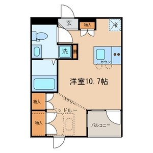 ラ・ヴィータ    間取り