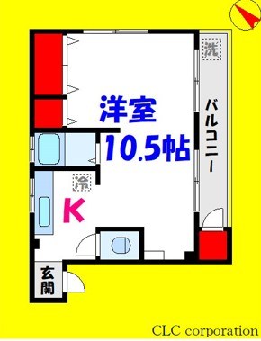 ひまわりマンション 間取り図