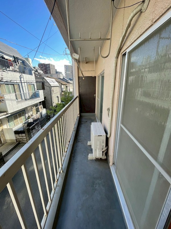 ひまわりマンション ベランダ