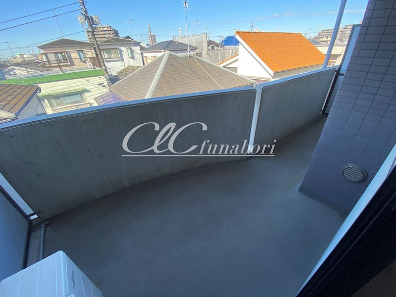 プワソンルージュ ベランダ