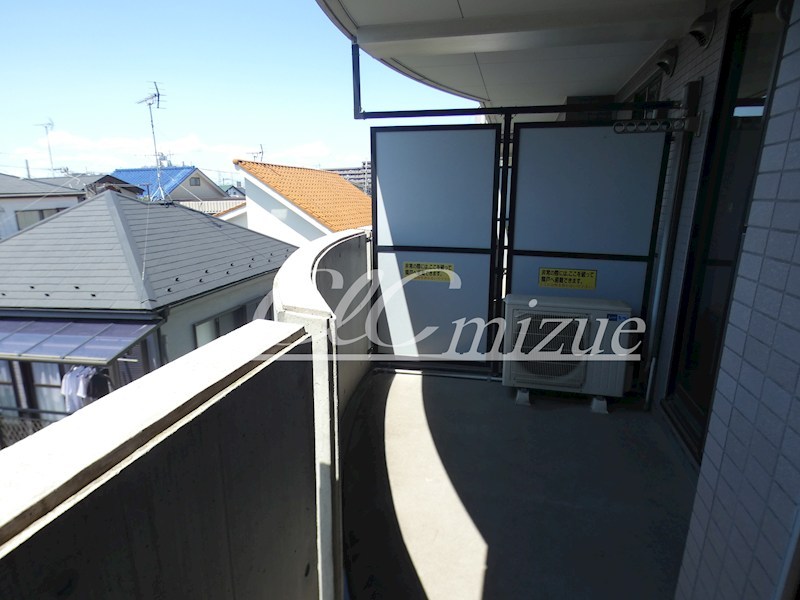 プワソンルージュ ベランダ