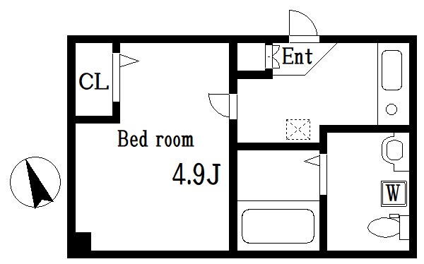 平井ＳＫハイツ   間取り