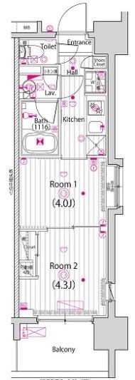 ガーラ・アヴェニュー木場 間取り