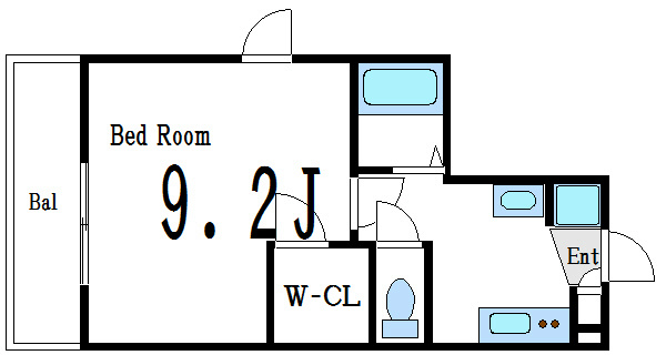 アリエ新小岩  間取り図