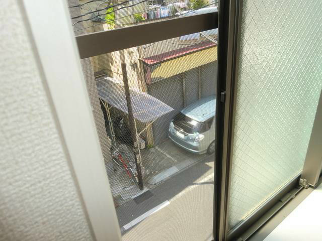 ハピネス上中里 ベランダ