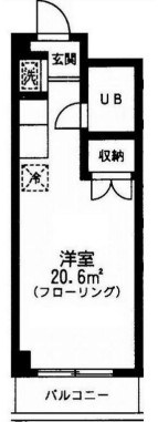ラビットイン柳下 間取り