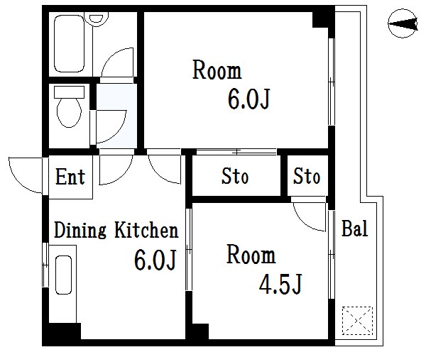 ベルメゾン亀戸 間取り図