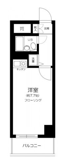 ライオンズマンション浅草言問橋 間取り