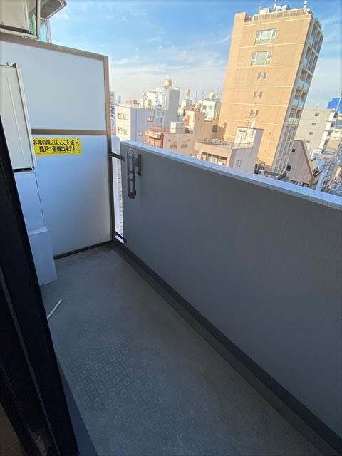 ライオンズマンション浅草言問橋 ベランダ
