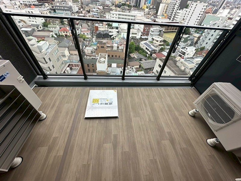 ザ・パークハビオ北千住 ベランダ