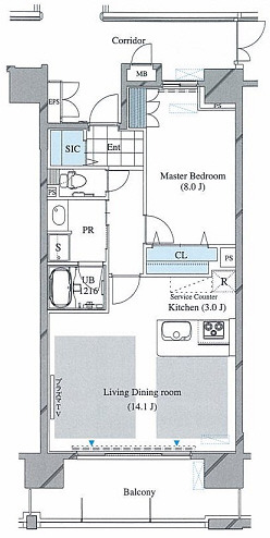 ロイヤルパークス新田 間取り