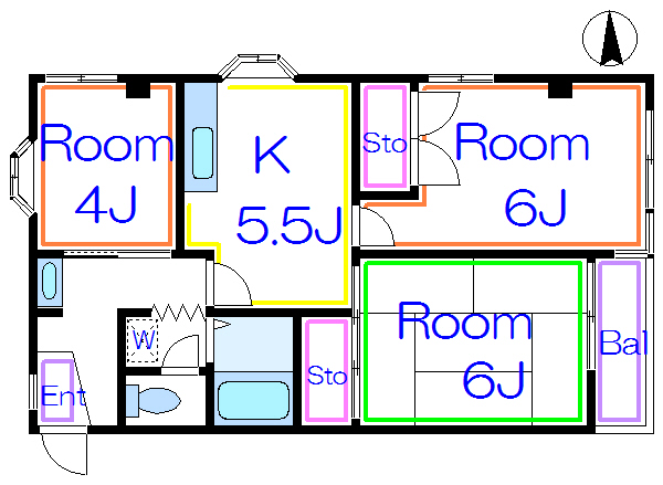 リバーシティー１ 間取り