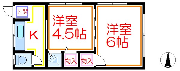 コーポSUGA　  間取り