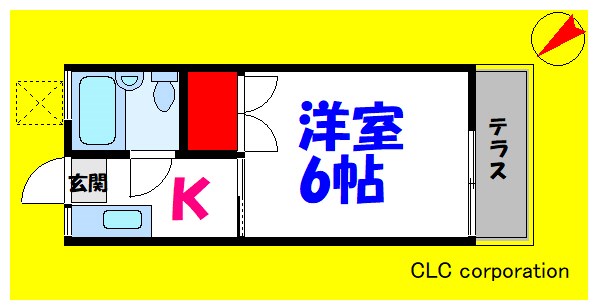 カーサ薫 間取り図