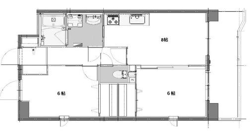 エレマーレ南砂町 間取り図