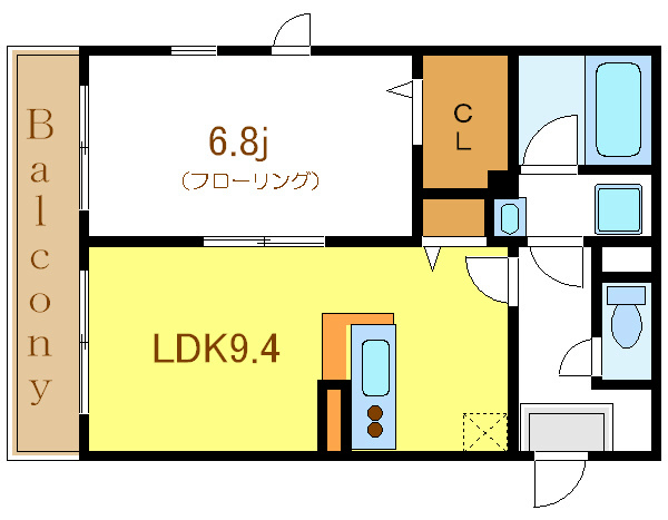 メゾン・ドゥ・ソレイユ 間取り