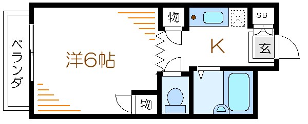 レスプランドールピュア 間取り図