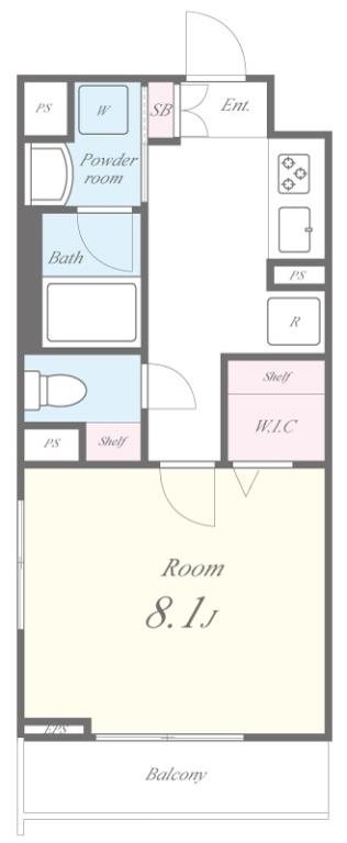 Espoir（エスポアール） 間取り