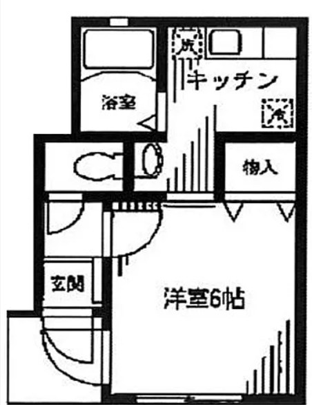 グレイスヴィラ 103号室 間取り