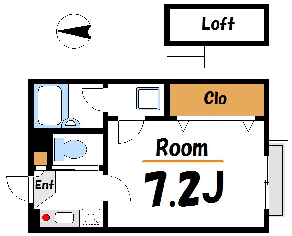 ヴァンテアンⅢ 間取り図