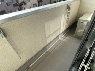 クロバーハイツＢ棟 ベランダ