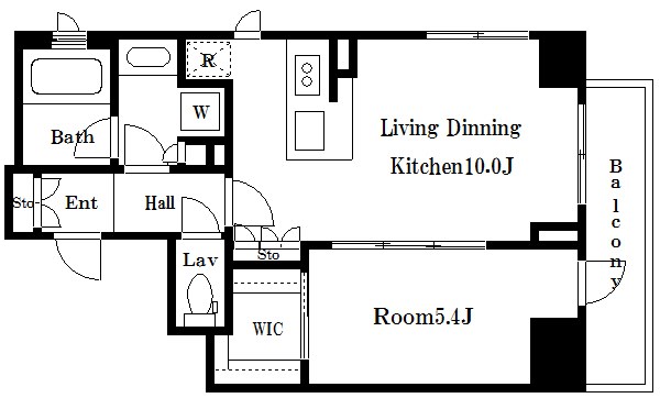 パークハビオ八丁堀 間取り