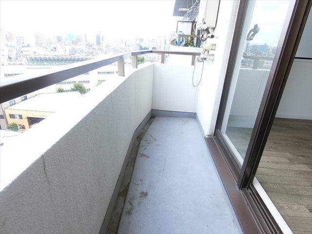 阪上ロイヤルハイツ第ニ ベランダ