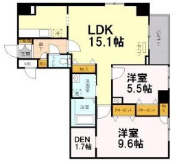 Excel KEIWA(エクセルケイワ) 間取り