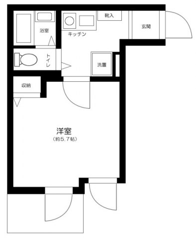 ラクシス田端 間取り