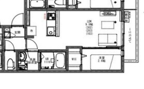 KEIAI　RESIDENCE　梅島 間取り