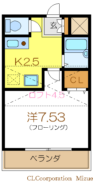 ギンガム瑞江 間取り
