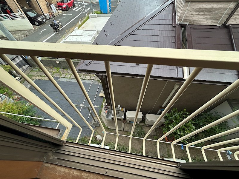 シティハイムカトウ ベランダ