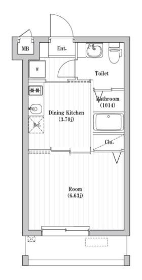 アーバンパーク六町 間取り