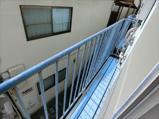 スカイコーポ ベランダ