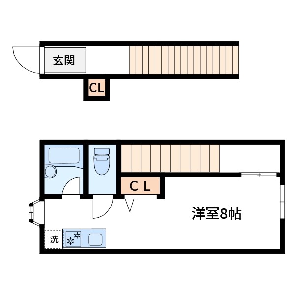 ハピネスⅡ 間取り