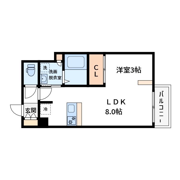 ルミエール藍 間取り図