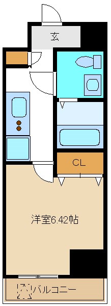 Ｌａ　Ｄｏｕｃｅｕｒ新小岩 間取り図