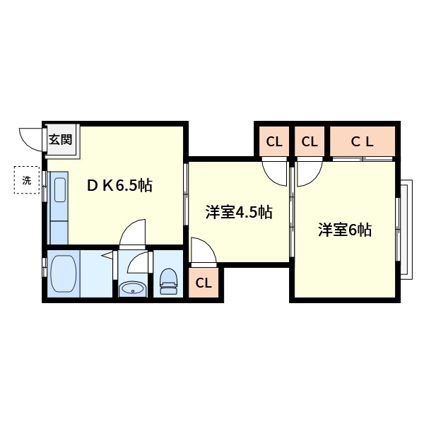 中川荘 間取り図