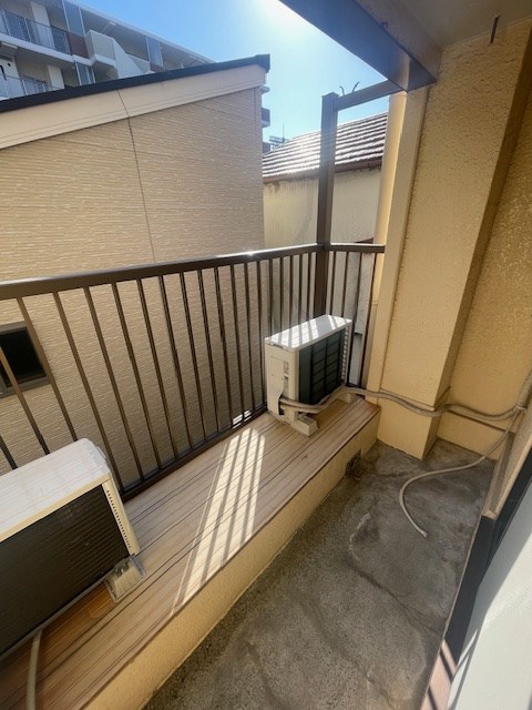 蔵前コーポ ベランダ