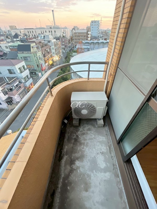 フラット75 ベランダ