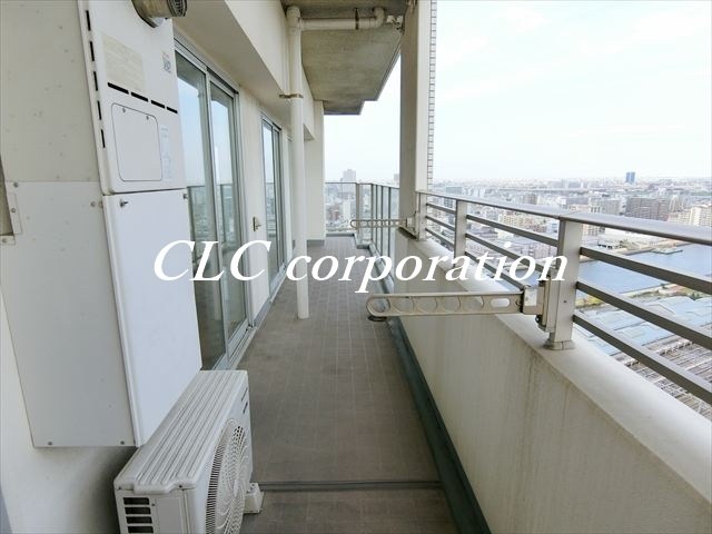 ロイヤルパークスタワー南千住 ベランダ