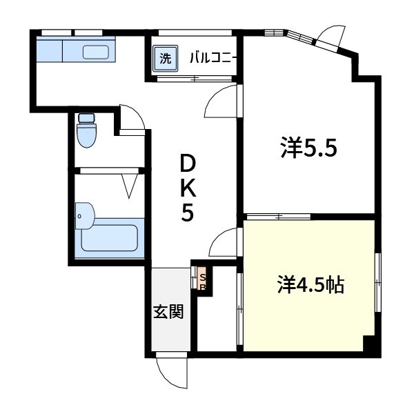 レジデンス駒込 間取り図