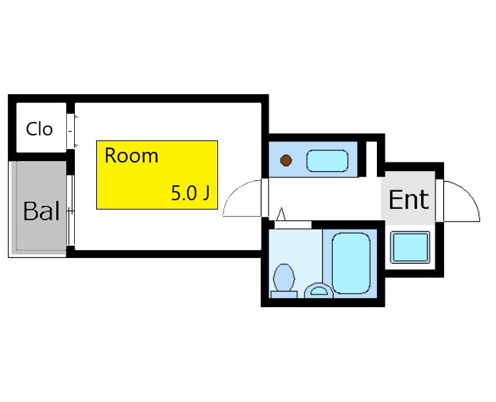 東都ハイム 間取り図