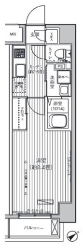Ｐｕｒｅ　Ｌａ  間取り図