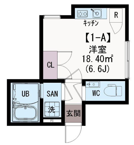 ストラート王子神谷 間取り図